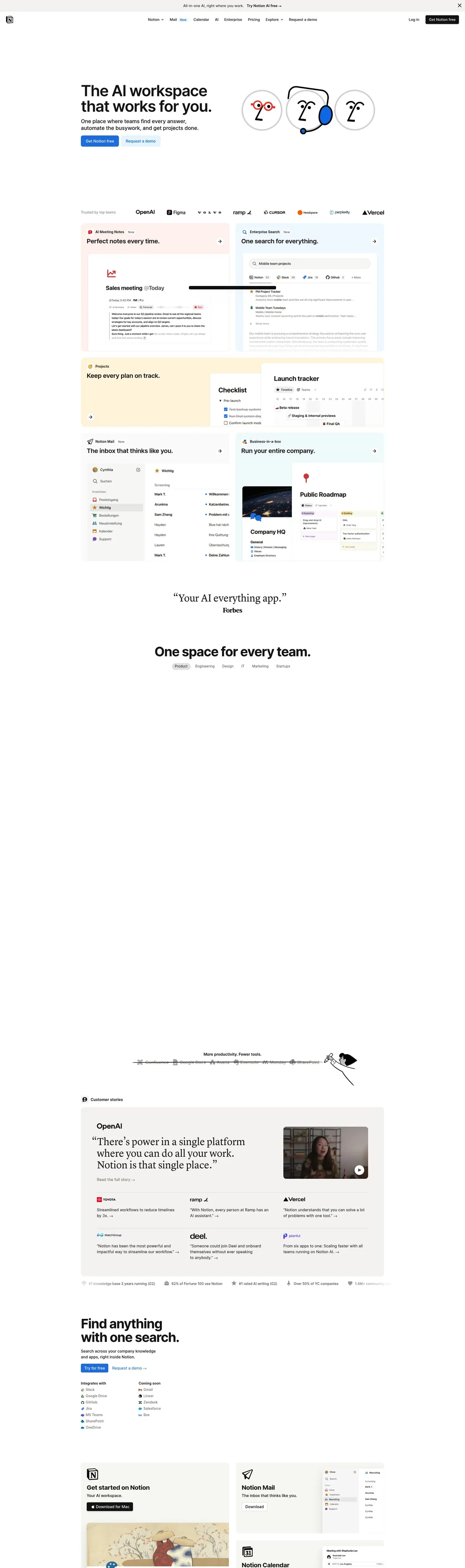 Notion website screenshot taken with ScreenshotOne